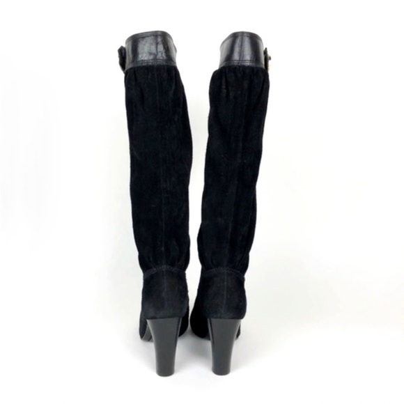 Michael Kors Black Suede Slouch Boot Sz 7 - Picture 5 of 6